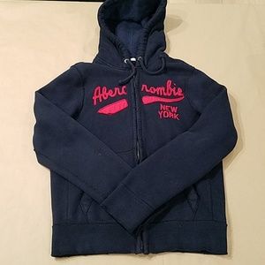 Abercrombie mens zip up